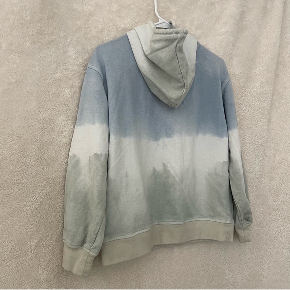 Washed Tie Dyed Hoodie Sweatshirt - Picture 4 of 8